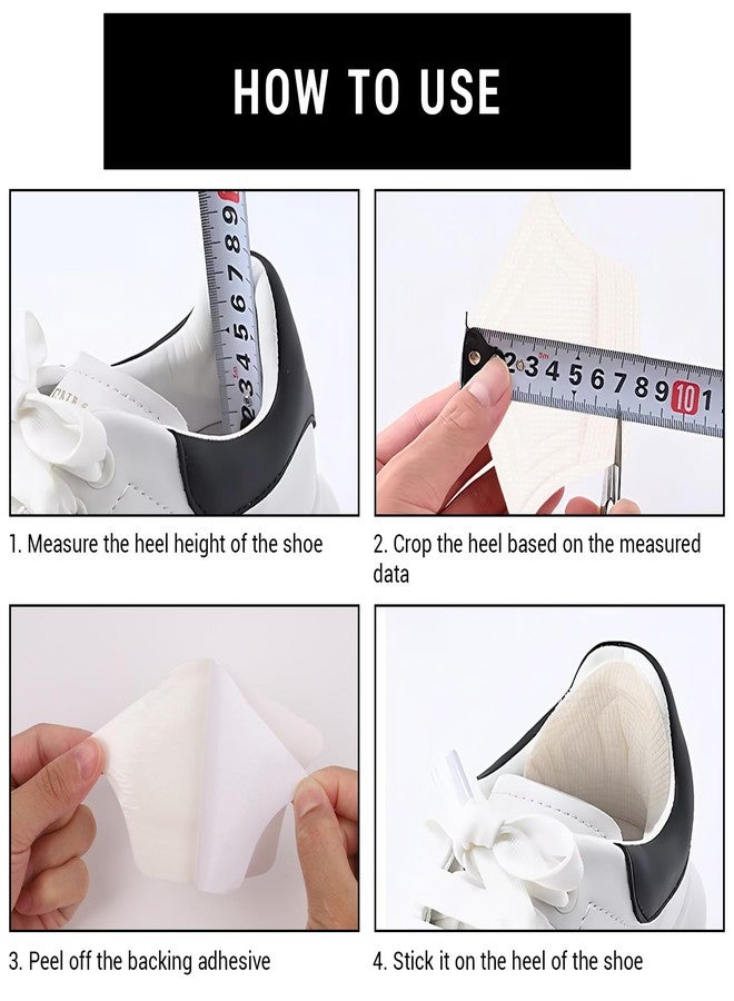 QIYUDA 21Pairs High Heel Pads for Shoes Women, Comfort Anti-slip Shoe Cushion Inserts Filler - Image 5